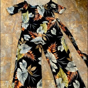 Off the shoulder jumpsuit